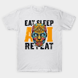 Eat Sleep AI Repeat T-Shirt